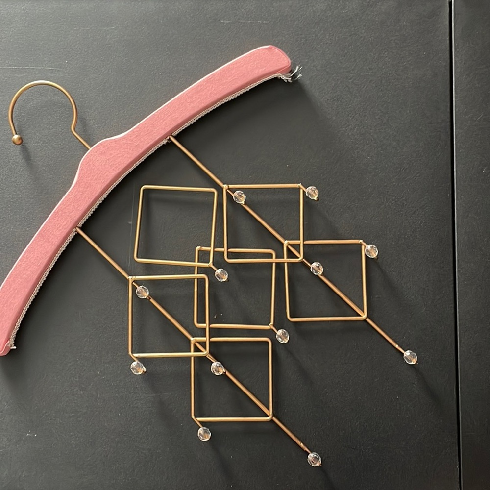 Cute 🥰 hanger with crystal beads